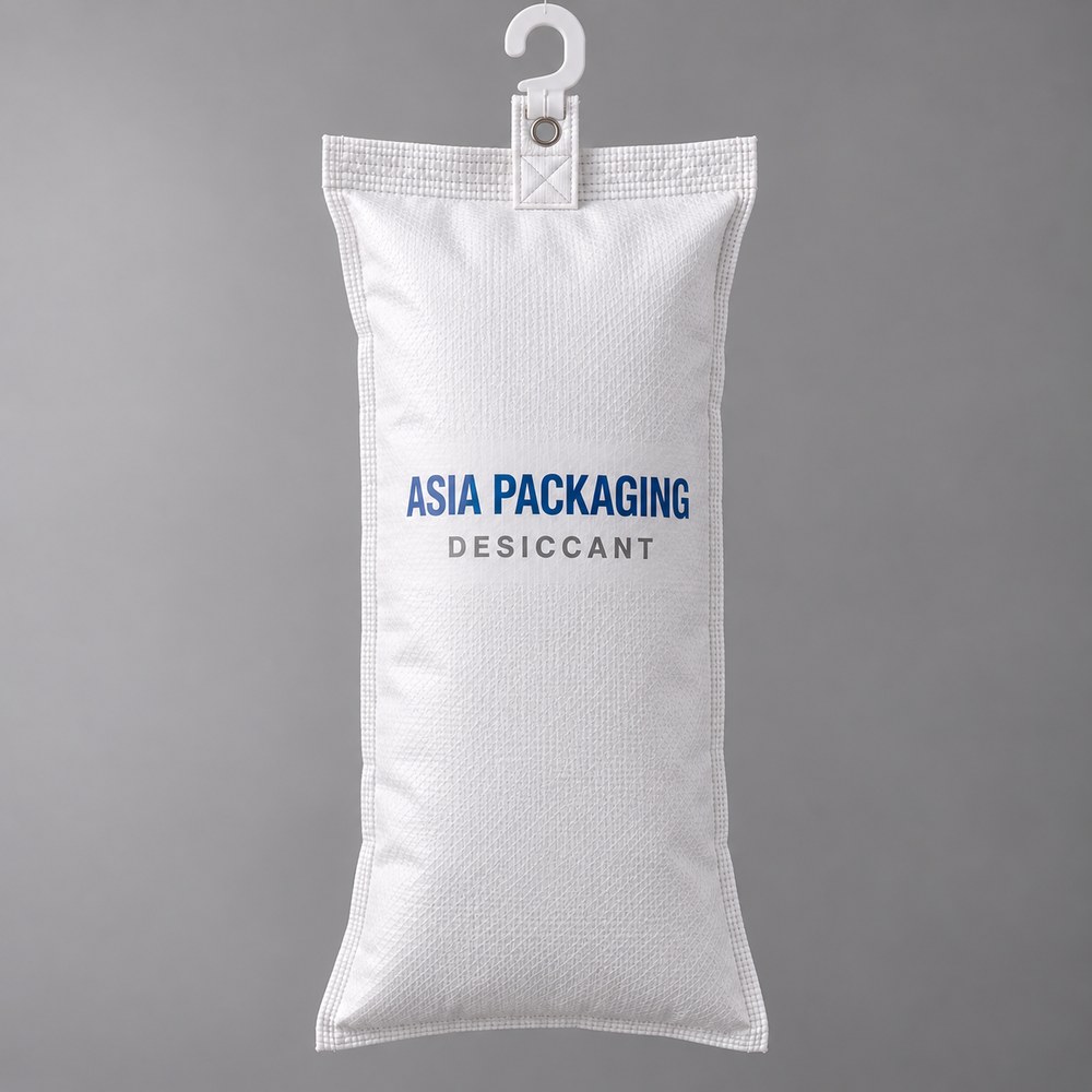 Cargo Container Desiccant Bags — Adhesive-mounted cargo bags