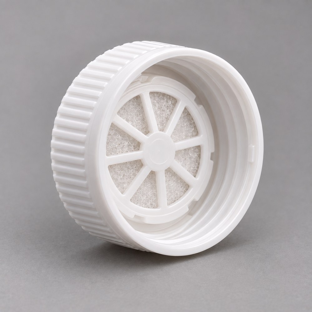 Desiccant Cap — Integrated closure desiccant