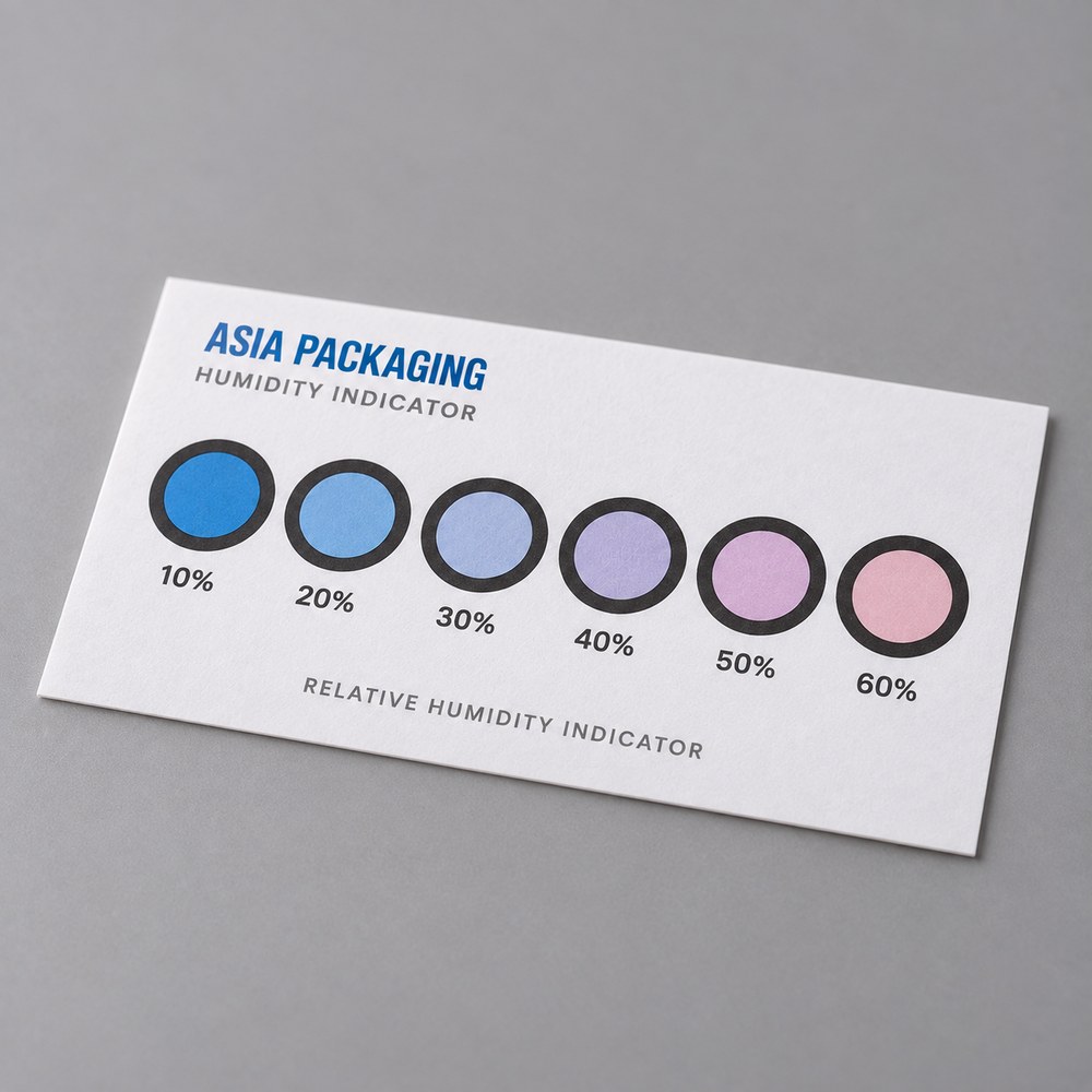 Humidity indicator cards