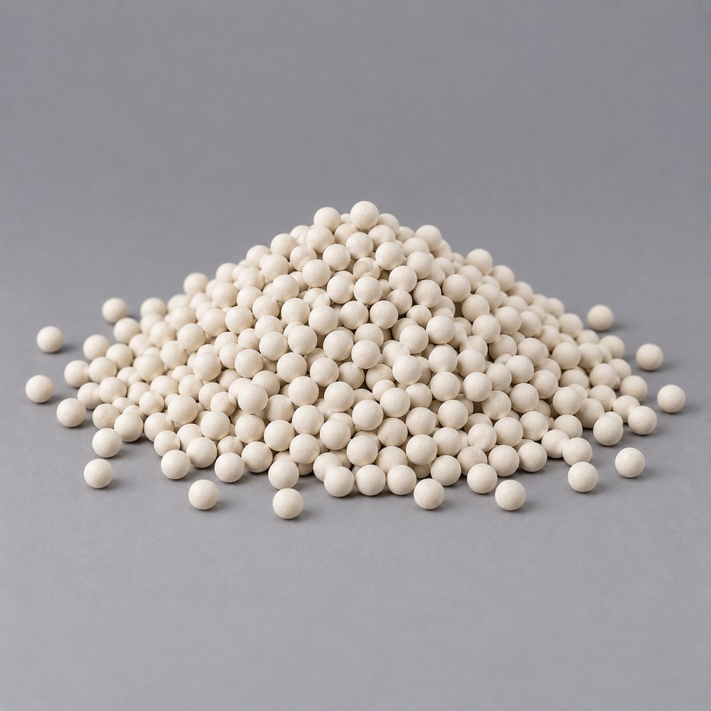 Molecular sieve beads