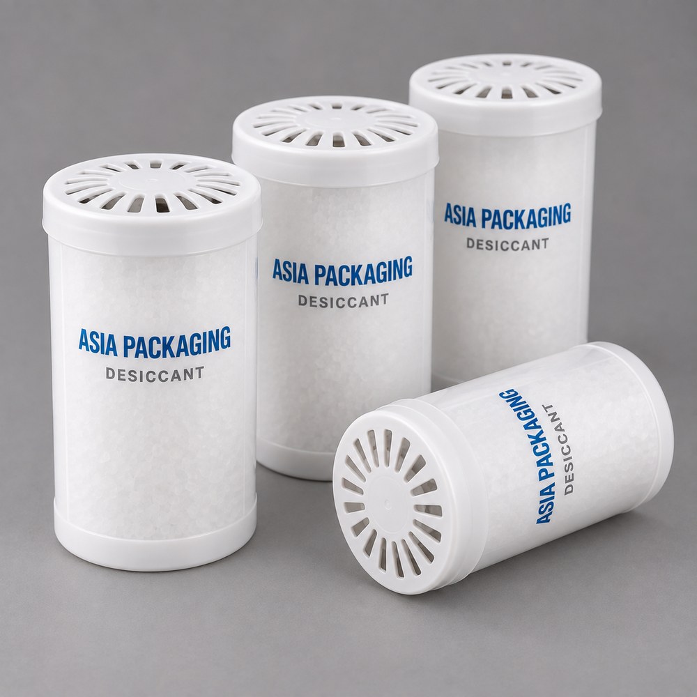 HDPE silica gel canisters