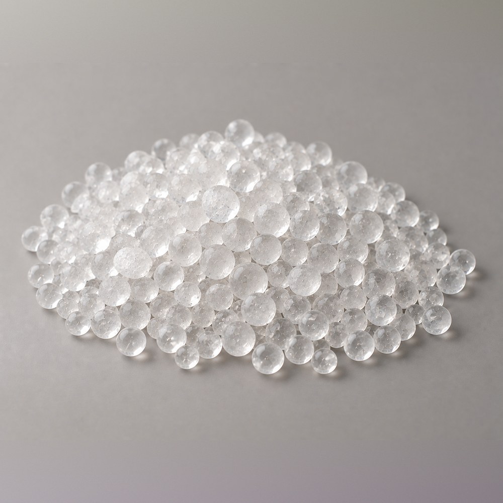 Non-Indicating Silica Gel — White adsorbent, no indicator