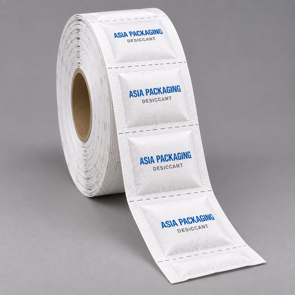 Silica Gel Roll Form — Continuous machine-fed strip